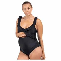 Waikani Beachwear Oleen Mama Swimsuit Black Svart Sale