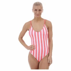 Svea Olga Swimsuit Pink/White Rosa och Vit Hot