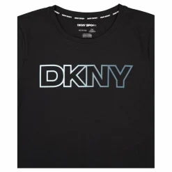 DKNY Sport Ombre Outline Logo C Black/mineral Ombre Svart Hot
