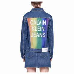 Omega Embroidered Trucker Gray*Calvin Klein