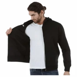 Kappa Omni FZ Sweathood Black Svart Discount