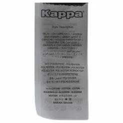 Kappa Omni FZ Sweathood Blue Blå Sale