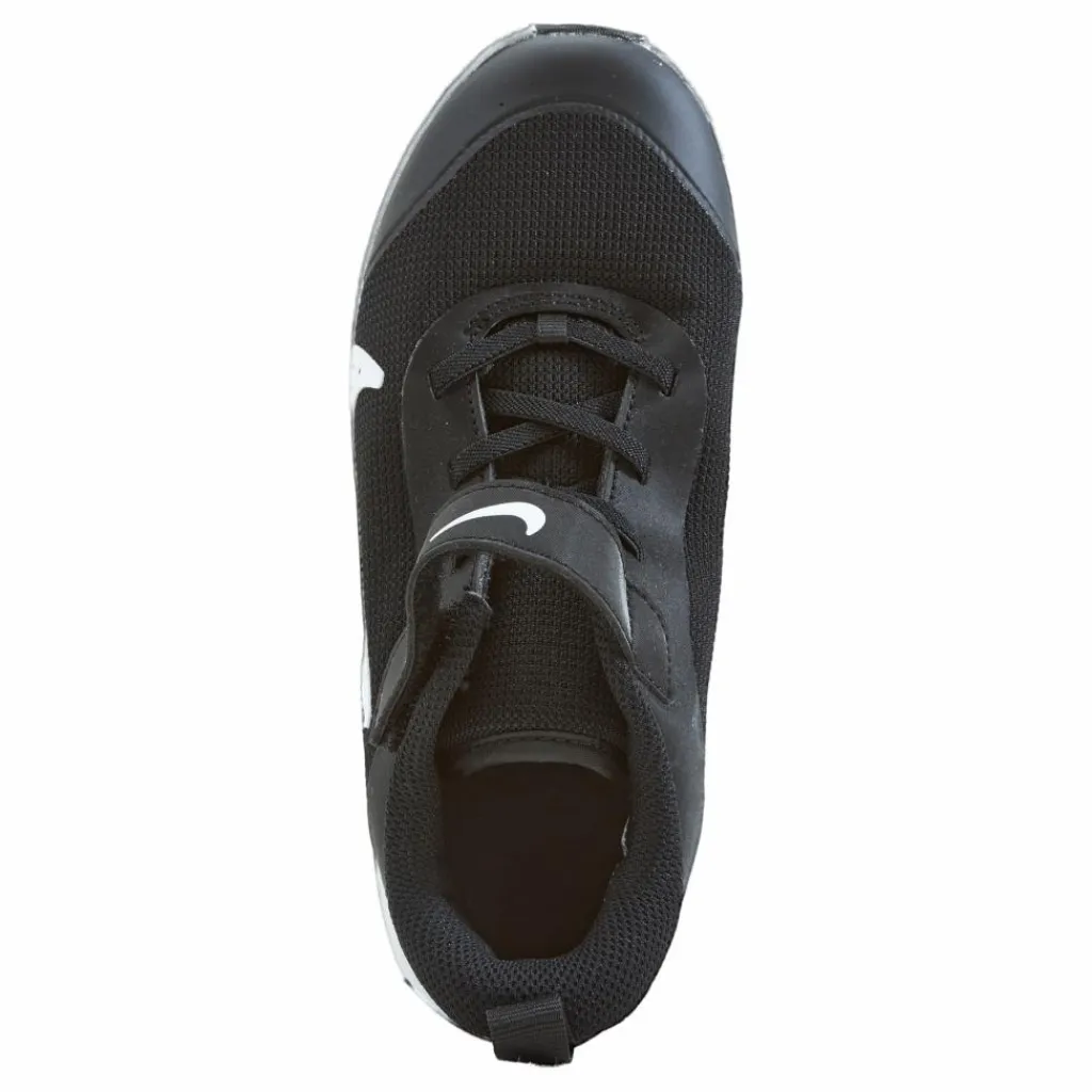 Nike Omni Multi-Court Little Kids' Shoes BLACK/WHITE Svart och Vit Outlet