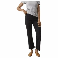Once-On-Never-Off Cropped Pants Black*Boob Hot