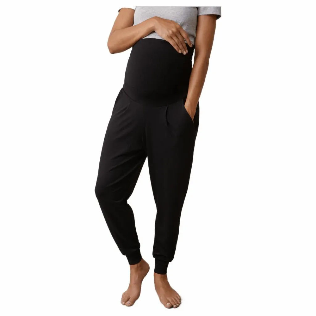 Once-on-never-off easy pants Black*Boob
