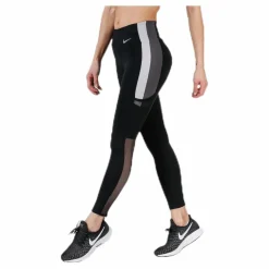 Nike One Lux 7/8 Tights Black/Grey Svart Clearance