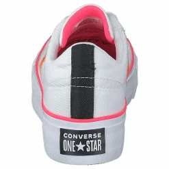 Converse One Star Platform White / Racer Pink / Orange Vit Online