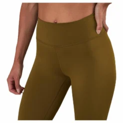 Nike One Tight Black/Green Brun Online