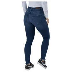 Onlblush Life Mid Sk Ank Raw R Dark Blue Denim*Only Best