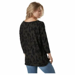 Onlelcos 4/5 Aop Top Jrs Noos Grape Leaf*Only Outlet