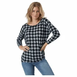 Only Onlelcos 4/5 Aop Top Jrs Noos Light Grey Melange Flerfärgad Sale