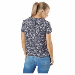 Only Onlsonja Life S/s V-neck Top N Night Sky Flerfärgad Online