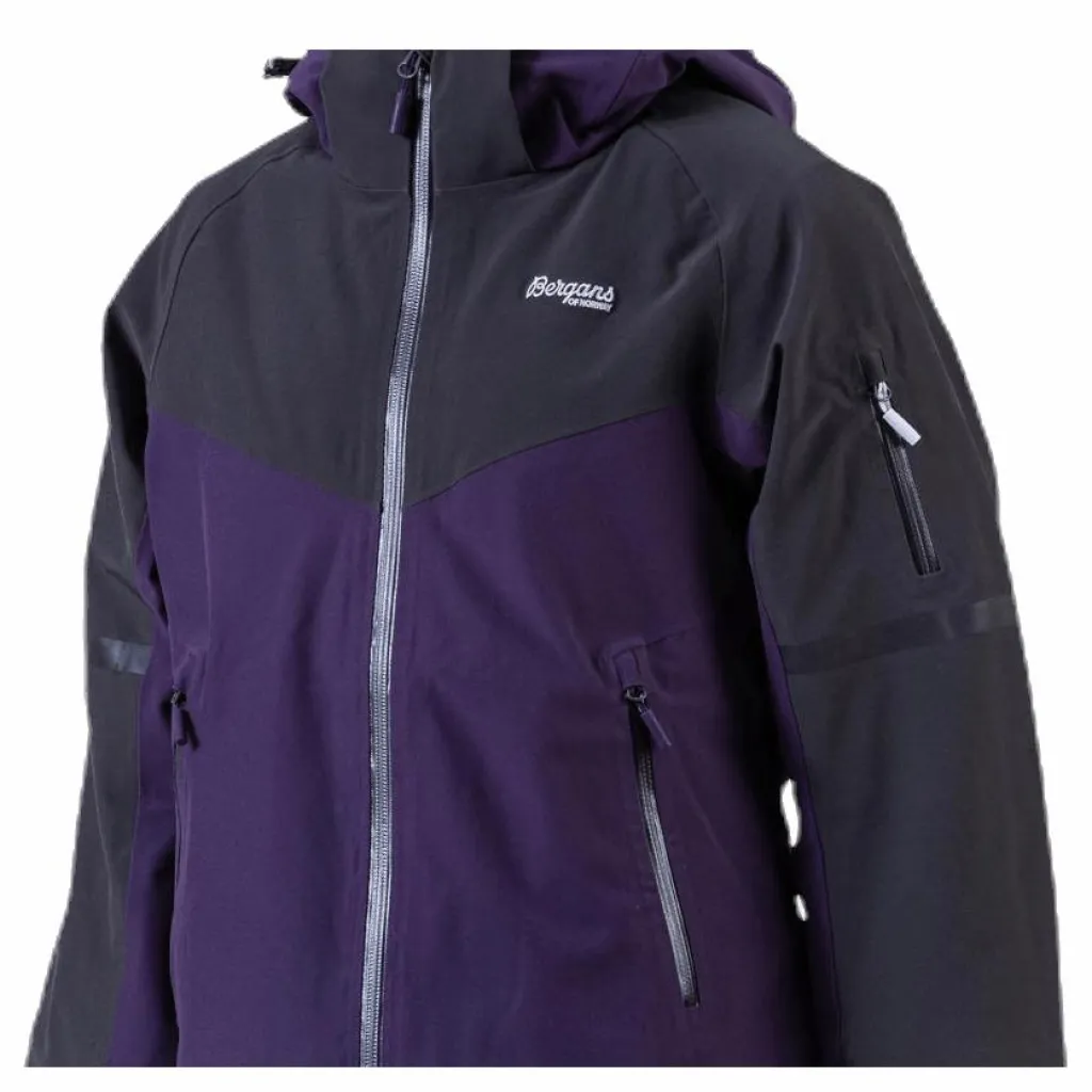 Bergans of Norway Oppdal Ins Youth G Jkt Purple/Grey Lila och Grå Hot