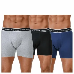 Organic Cotton Boxer 5-Pack Blue/Black/Grey*Frank Dandy Hot