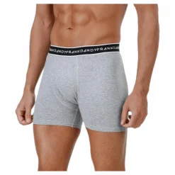 Organic Cotton Boxer 5-Pack Blue/Black/Grey*Frank Dandy Hot