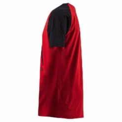 ColourWear Organic Rag Tee Youth Black/Red Svart och Röd New
