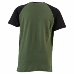 ColourWear Organic Rag Tee Youth Black/Green Svart och Grön Outlet