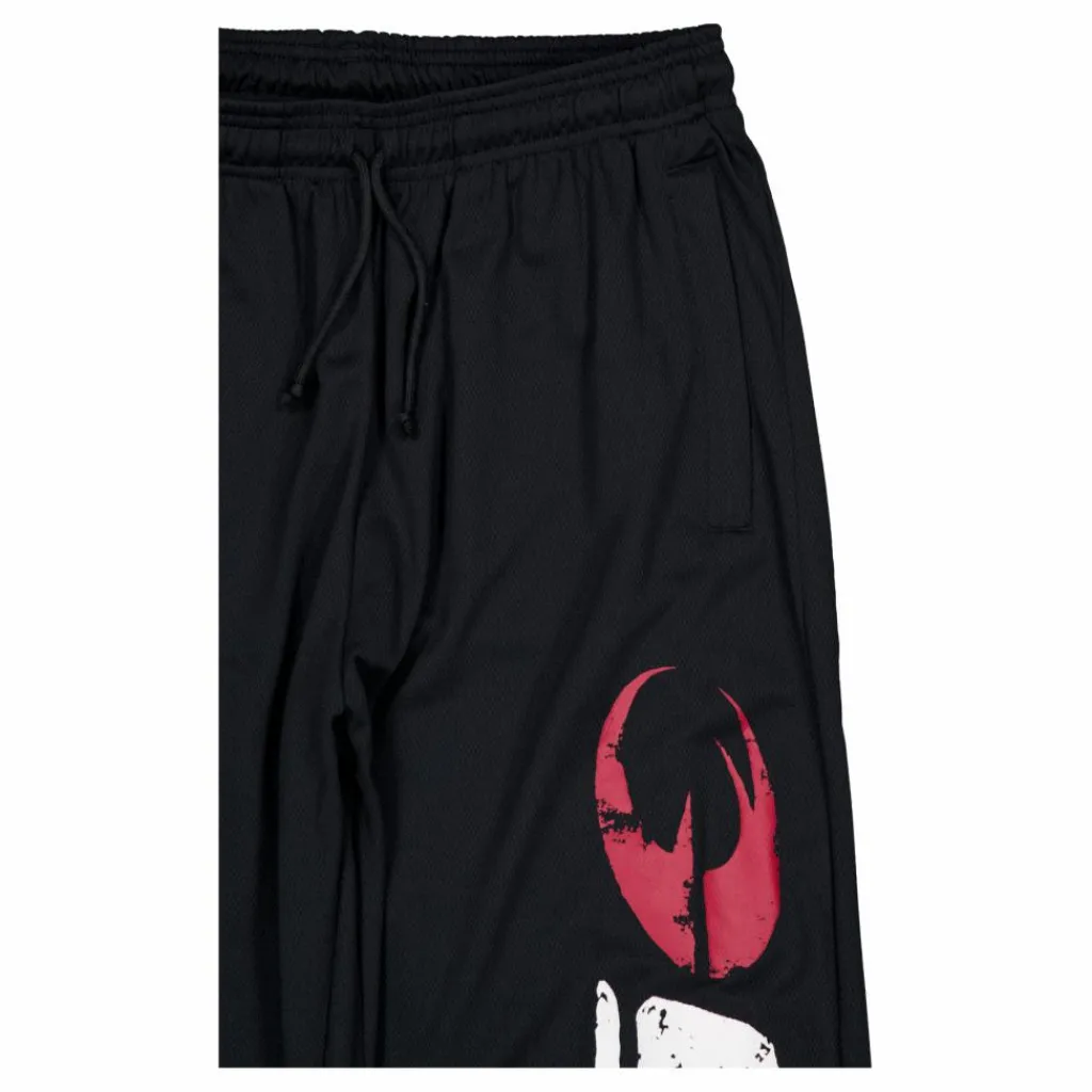 GASP Original Mesh Pants Black/red Svart Discount