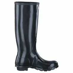 Hunter Original Tall Gloss Black Svart Online