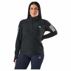 adidas Otr 1/2 Zip W Black Blå Outlet