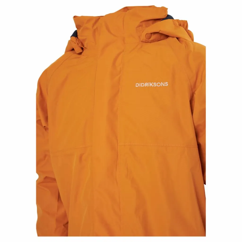 Didriksons Otto Kids Jacket Burnt Glow Gul Clearance