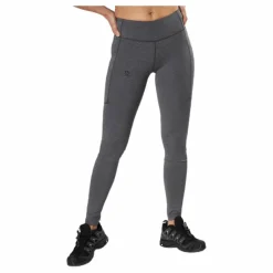 Salomon Outline Tights Black/Grey Svart och Grå Outlet