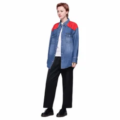 Oversized Foundation Shirt Blue*Calvin Klein New