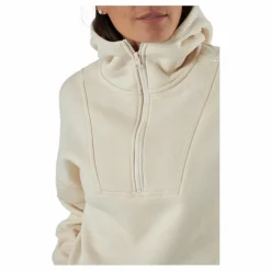Oversized Zip Hood Light Sand*Casall