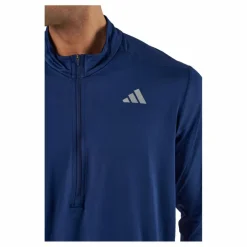 Own the Run 1/2 Zip Long-Sleeve Top Dark Blue*adidas Best