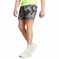 Own the Run Allover Print Shorts White*adidas Clearance