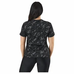 adidas Own the Run Camo Running T-Shirt Black Svart Best