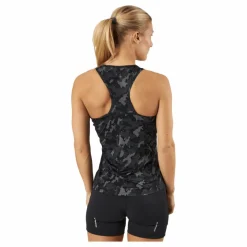 adidas Own the Run Camo Running Tank Top Black Svart Hot