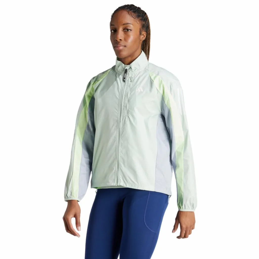 Own the Run Colorblock Jacket Green*adidas Online