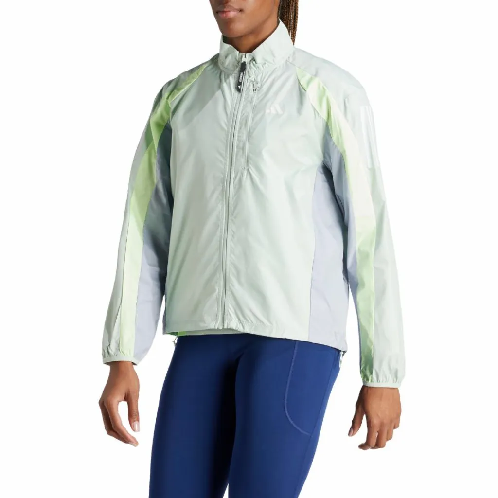 Own the Run Colorblock Jacket Green*adidas Online