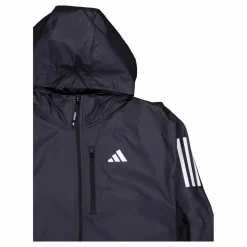 adidas Own the Run Jacket Black Blå New
