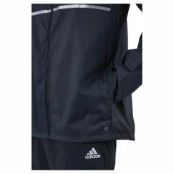 adidas Own the Run Jacket Black Blå New
