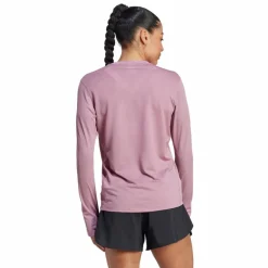 adidas Own the Run Long-Sleeve Top Wonorc Rosa Hot