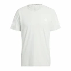 adidas Own the Run T-Shirt Linen Green Vit Online