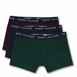 Tommy Hilfiger 3p Trunk 0uj - Des Skyhunterdeep Burg Röd, Blå och Grön Online