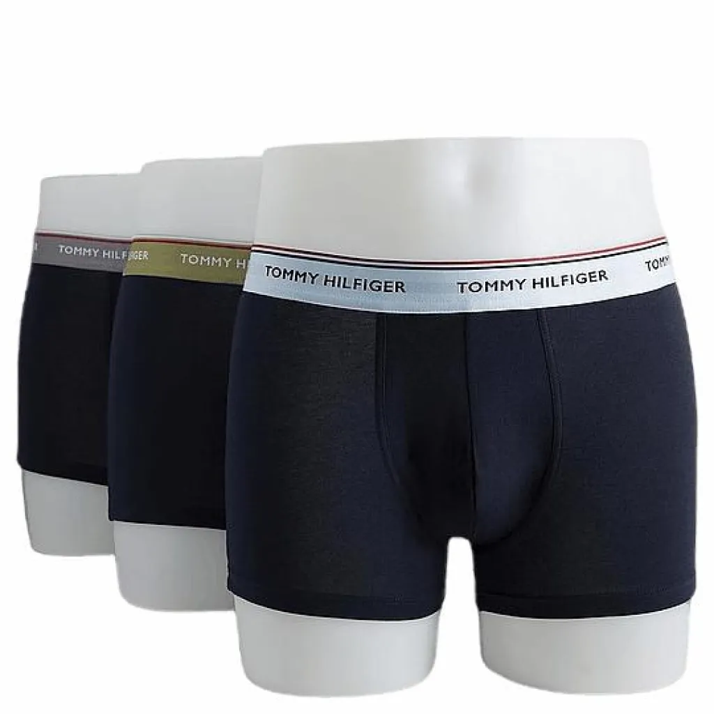 Tommy Hilfiger 3p Trunk Wb Faded sublunarkeepsake Svart Online