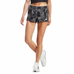 Pacer Train Essentials Floral-Print Woven Shorts Black*adidas Discount
