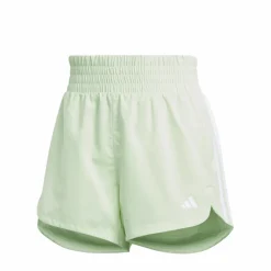 Pacer Training 3-Stripes Woven High-Rise Shorts Green*adidas Outlet