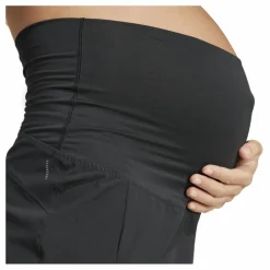 Pacer Woven Stretch Training Maternity Shorts Black / White*adidas Outlet