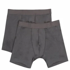 Bread & Boxers 2-pack Boxer Brief Active Iron Grå New