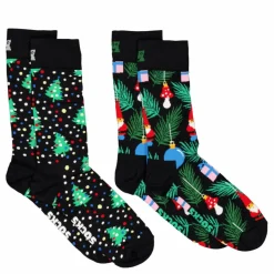 2-pack Holiday Tree Gift Set Black*Happy Socks Online
