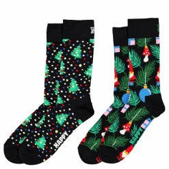 2-pack Holiday Tree Gift Set Black*Happy Socks Online