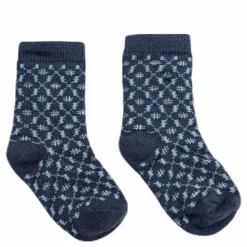 Name It 4-Pack Infant Wool Socks Blue Blå Sale