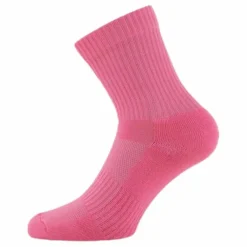 Norfolk 2-Pack Kids Basic Sport Socks - Alvin Pink/White Rosa och Vit Sale