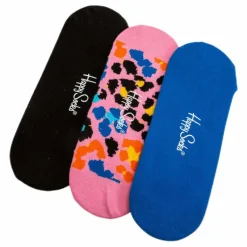 3-Pack Multi Leo Liner Sock Pink*Happy Socks