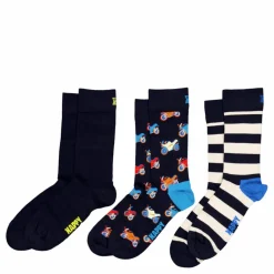 3-pack Navy Gift Set Navy*Happy Socks Hot